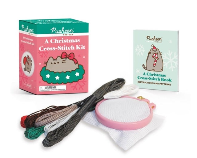 Pusheen A Christmas Cross-stitch Kit