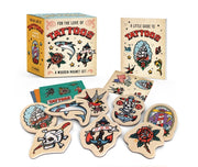For The Love Of Tattoos A Wooden Magnet By Hutter, Verena
