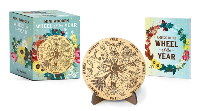 Mini Wooden Wheel Of The Year By Van De Car, Nikki