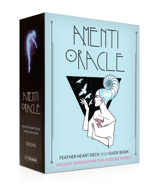 Amenti Oracle Feather Heart Deck/gde Bk