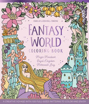 Fantasy World Coloring Book Magic Meadow By Berg, Emelie Lideh