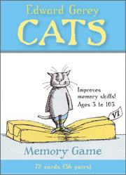 Edward Gorey Cats Memory Game By Edward Gorey Cats Memory Game