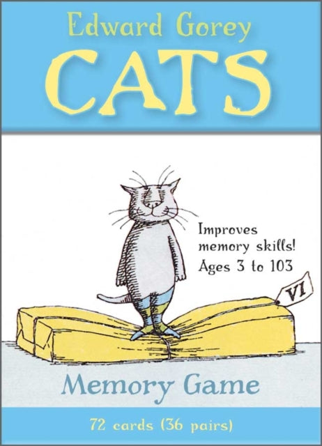 Edward Gorey Cats Memory Game By Edward Gorey Cats Memory Game
