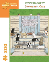 Seventeen Cats 300-piece Jigsaw Puzzle