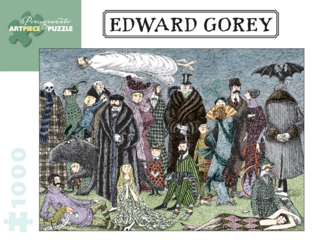 Edward Gorey 1000 Piece Jigsaw Puzzle