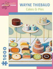 Wayne Thiebaud Cakes Pies 1000piece Jigs