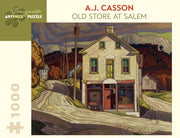 Aj Casson Old Store At Salem 1000 Piece By Aj Casson Old Store At Salem 1000 Piece
