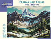 Thomas Hart Benton Trail Riders 1000piec By Unknown