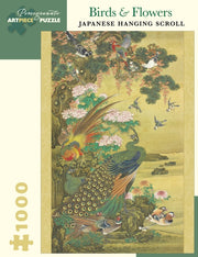 Birds & Flowers 1000 Pc Puzzle By Birds Flowers Japanese Hanging Scroll 10