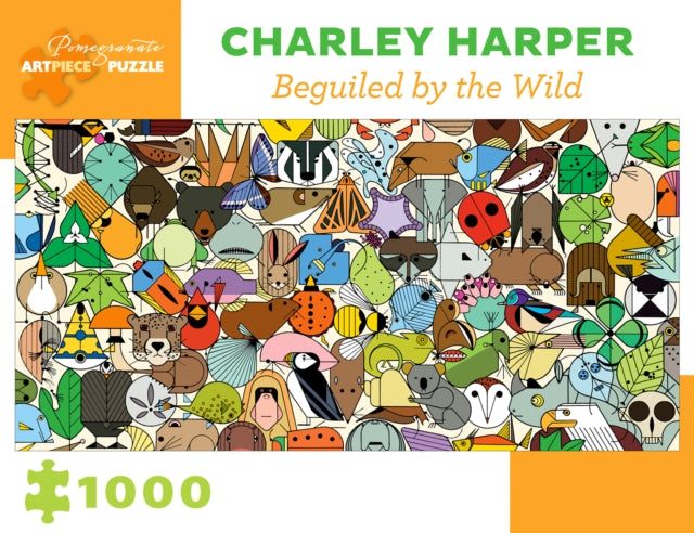 Charley Harper Beguiled 1000 Piece By Charley Harper Beguiled 1000 Piece