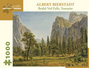 Bridal Veil Falls Yosemite 1000 Pc By Albert Bierstadt Bridal Veil Falls Yosem
