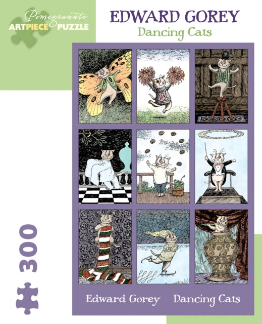 Edward Gorey Dancing Cats 300piece Jigsa By Edward Gorey Dancing Cats 300piece Jigsa