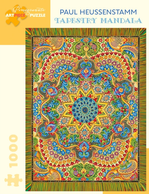 Paul Heussenstamm Tapestry Mandala 1000p By Paul Heussenstamm Tapestry Mandala 1000p