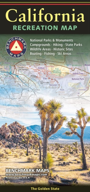 California Road Map By Benchmark Maps