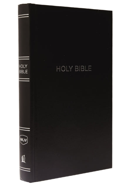 Nkjv Pew Bible Hardcover Black Red Lette
