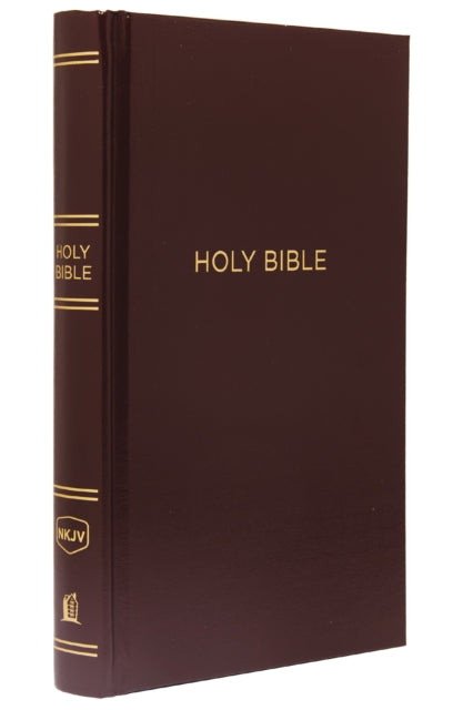 Nkjv Pew Bible Hardcover Burgundy Red Le
