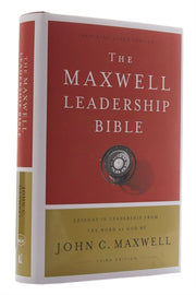 Maxwell Leadership Bible Third Edition H By Thomas Nelson