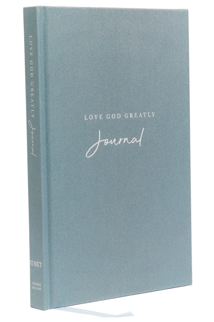 Net Love God Greatly Journal Cloth Over
