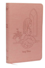 Nrsvce Precious Moments Bible Pink Leath By Press, Catholic