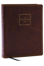 Nkjv The Prayer Bible Leathersoft Brown