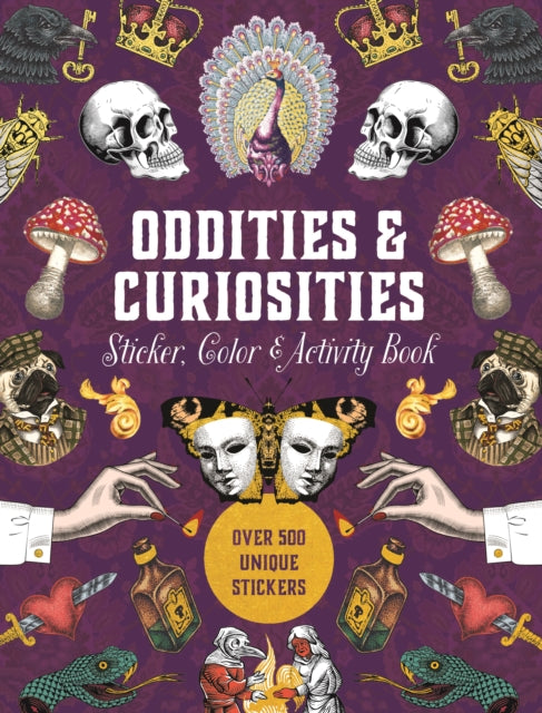 Oddities Curiosities Sticker Color Activ