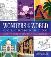 Wonders Of The World Coloring Book By Chartwell (ed)