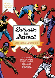 Baseball & Ballparks Sticker & Logbook
