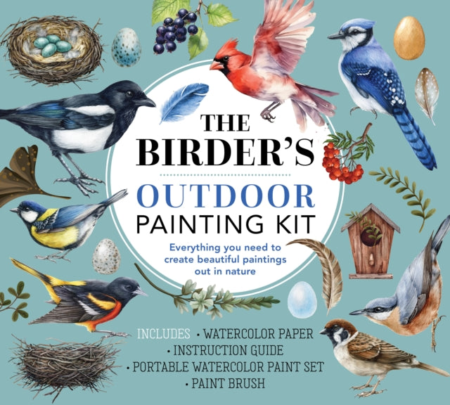 Birders Outdoor Painting Kit