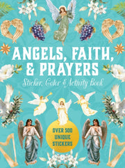 Angels Faith & Prayers Sticker Colour