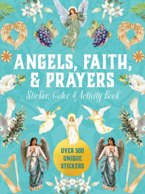 Angels Faith & Prayers Sticker Colour
