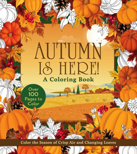 Autumn Is Here Coloring Book By Chartwell (ed)
