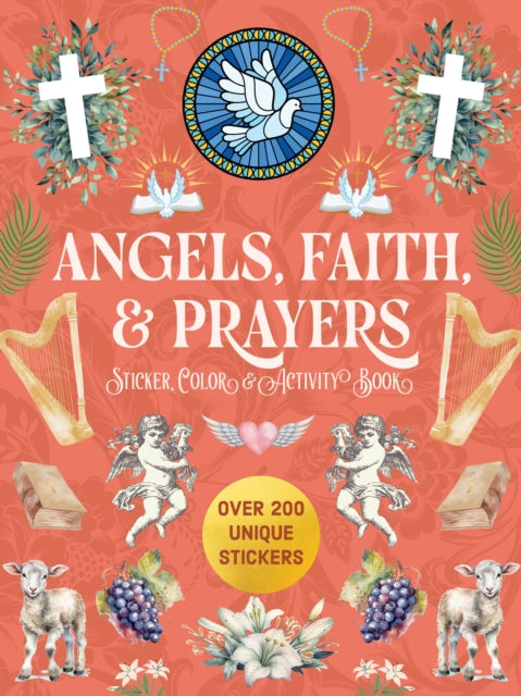 Angels Faith & Prayers Sticker Color