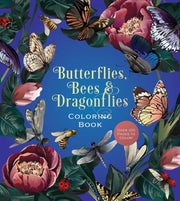 Butterflies Bees & Dragonflies Coloring