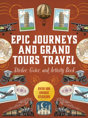 Epic Journeys & Grand Tours/sticker Book By Chartwell Books (ed)