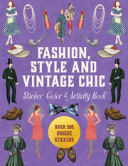 Fashion Style & Vintage Chic Activity Bk By Chartwell Books (ed)
