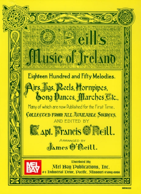 Oneills Music Of Ireland By O'neill, Francis (e)