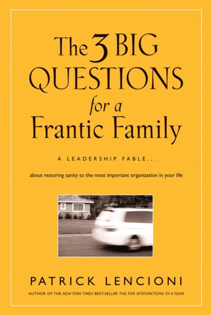 Three Big Questions For A Frantic F