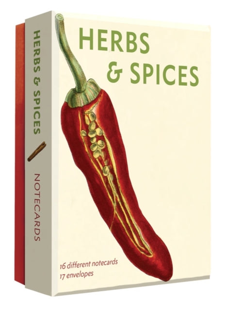 Herbs & Spices Detailed Notecard Set