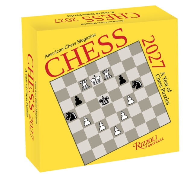 Chess 2027 Daytoday Calendar By American Chess Magaz