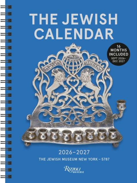 Jewish Calendar 20262027 5787 16month Pl By The Jewish Museum, N