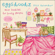 Eggsdoodz 2027 Wall Calendar By Siney, Erin