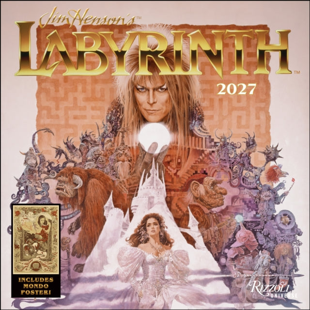 Jim Hensons Labyrinth 2027 Wall Calendar By Jim Henson Company