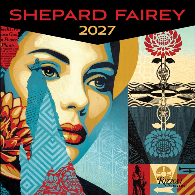 Shepard Fairey 2027 Wall Calendar By Fairey, Shepard