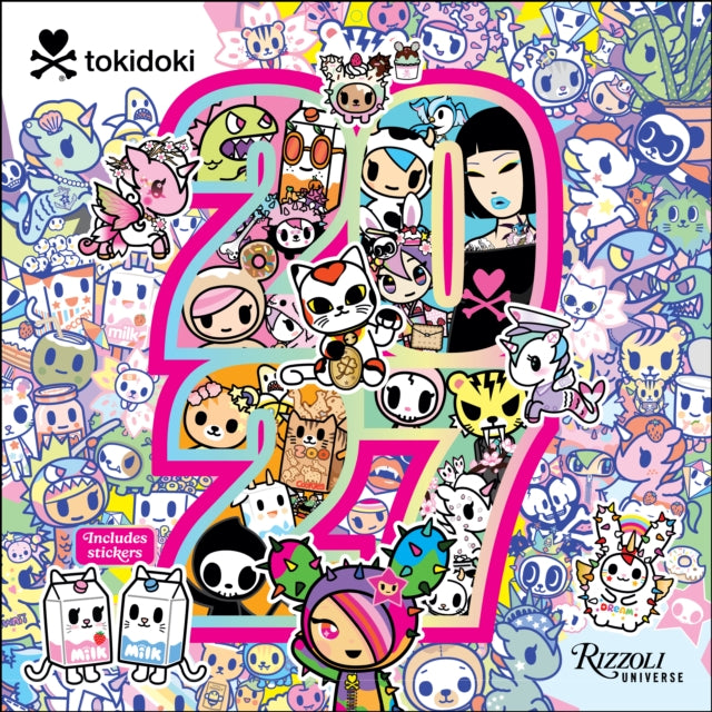 Tokidoki 2027 Wall Calendar By Legno, Simone