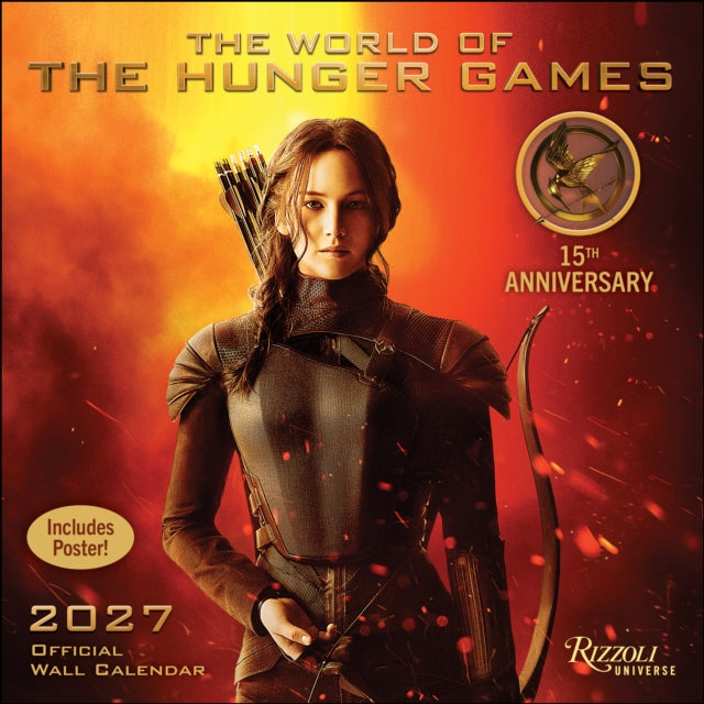 Hunger Games 2027 Wall Calendar Includes By Lions Gate