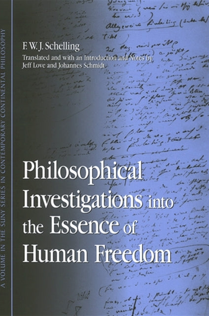 Philosophical Investigations Into The Es By Schelling, F. W. J.