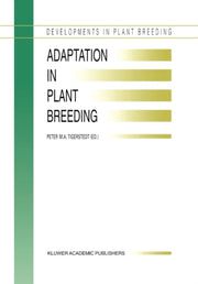 Adaptation In Plant Breeding : Selected By Tigerstedt, P.m.a