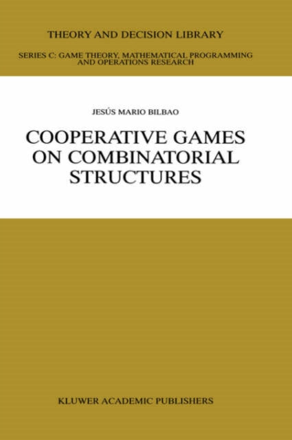 Cooperative Games On Combinatorial Struc