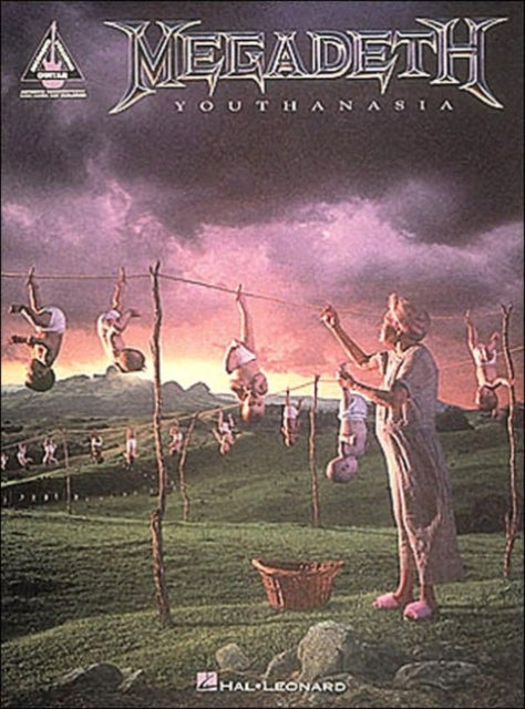 Megadeth Youthanasia Gtr Tab Book