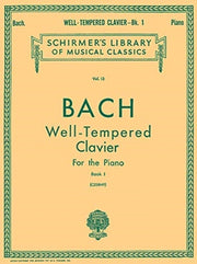 Bach Well-tempered Clavier Piano Vol 13